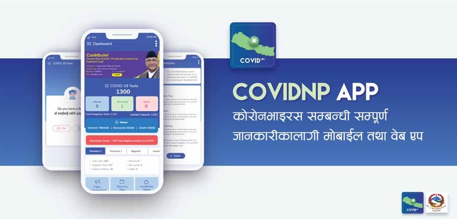 COVIDNP app corona nepal