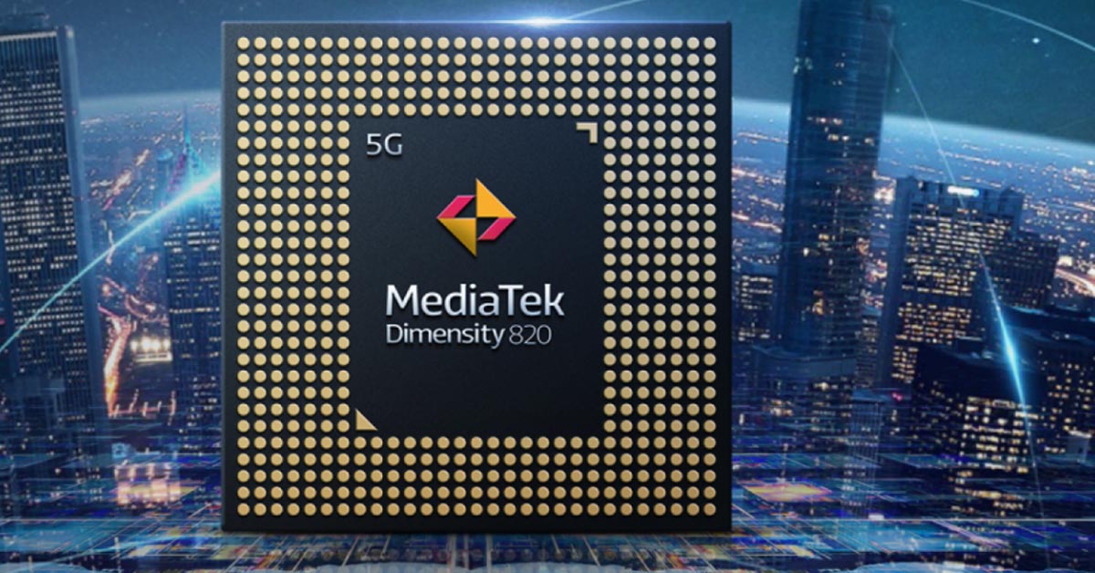 MediaTek Dimensity 820 announced mdeiatek 5g processor midrange
