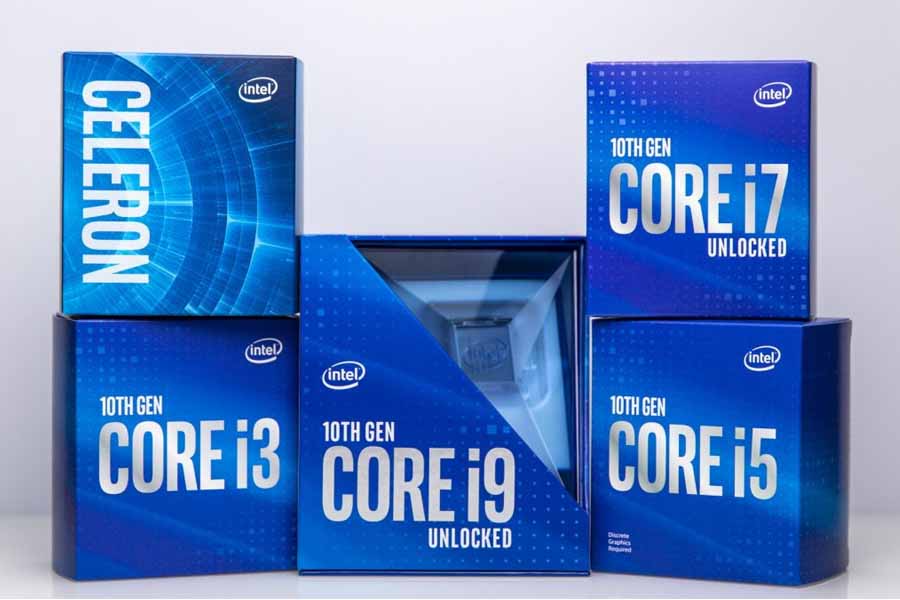 Intel 10th gen Desktop Processors Core i3 i5 i7 i9