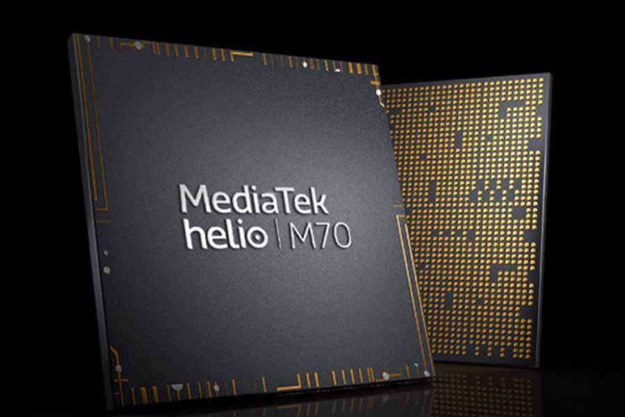 MediaTek Helio M70 5G integrated modem