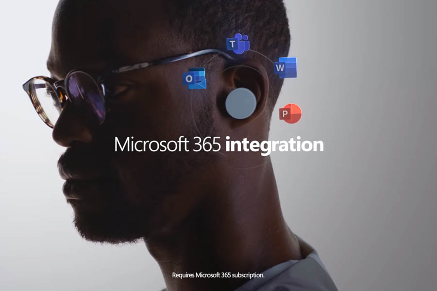 Microsoft Surface Earbuds - Microsoft Office 365 Integration