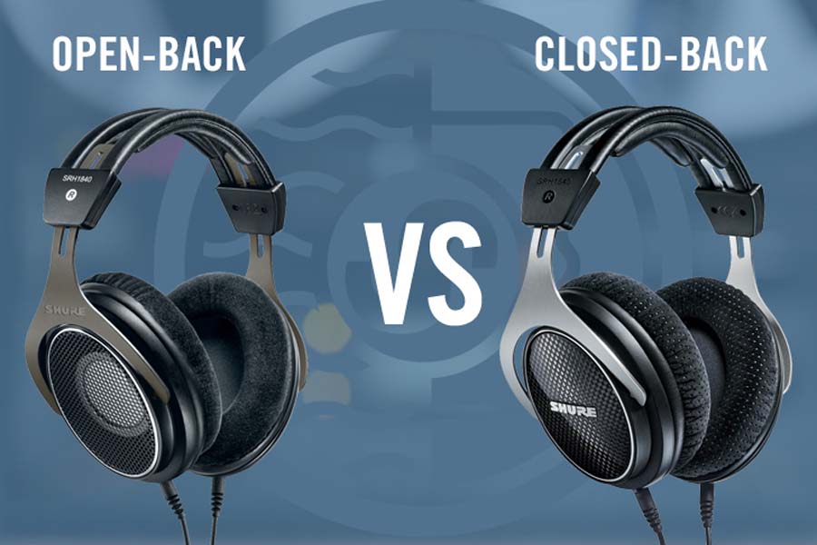 Over-ear Headphone - Open-back vs Closed-back