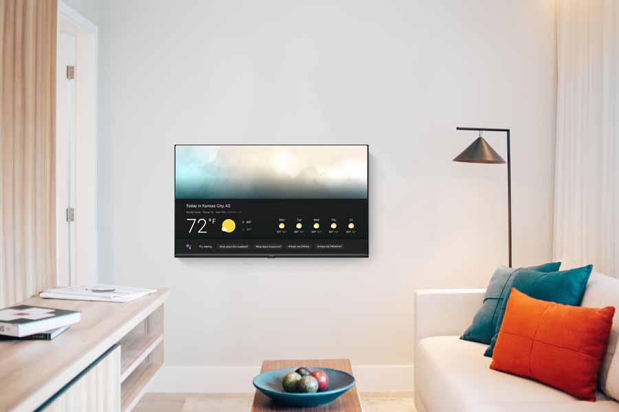 Realme Smart TV lifetyle shot wall mount