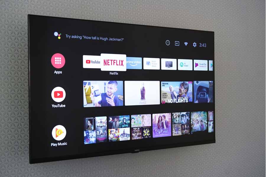 Realme Smart TV pre-installed streaming services