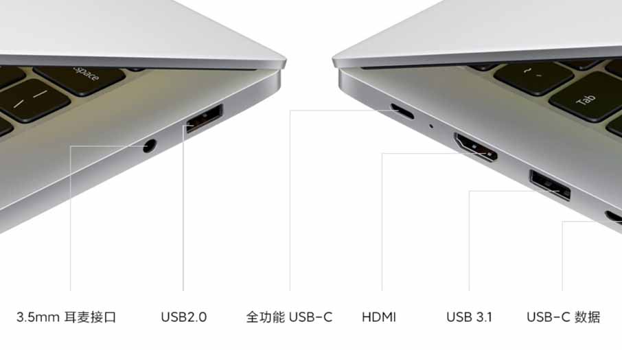 RedmiBook 14 2020 ports connectivity