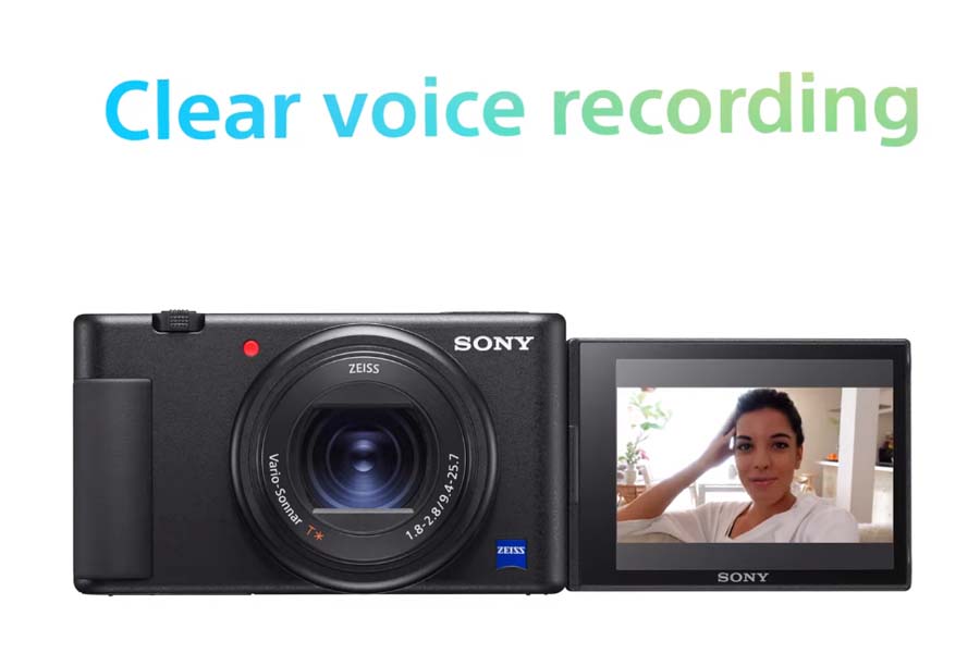 Sony ZV-1 Camera - Voice Recording