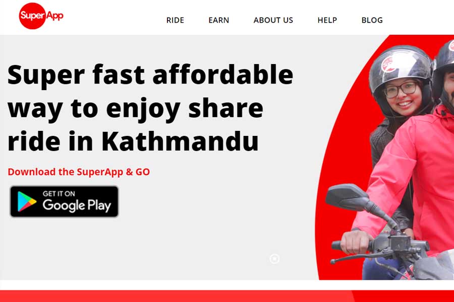 SuperApp - Best ride hailing service Nepal
