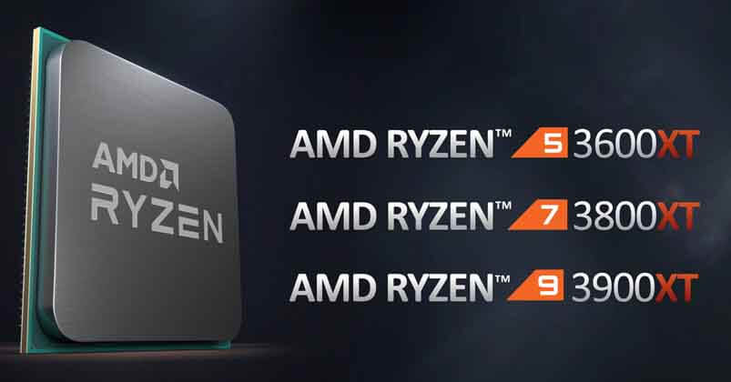 AMD Ryzen 3000 XT series processors launched