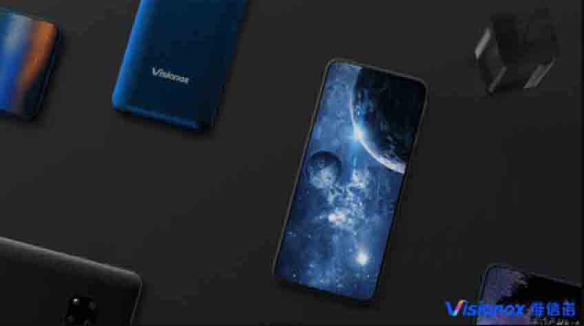Smartphone prototype with VIsionox Under display camera technology