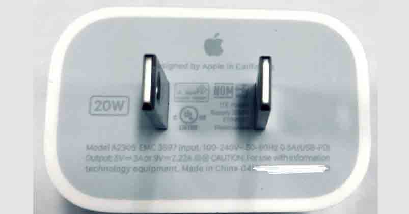 apple iphone 12 charger 20W fast charging
