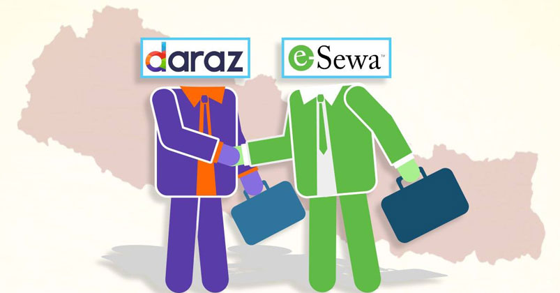 daraz esewa partnership