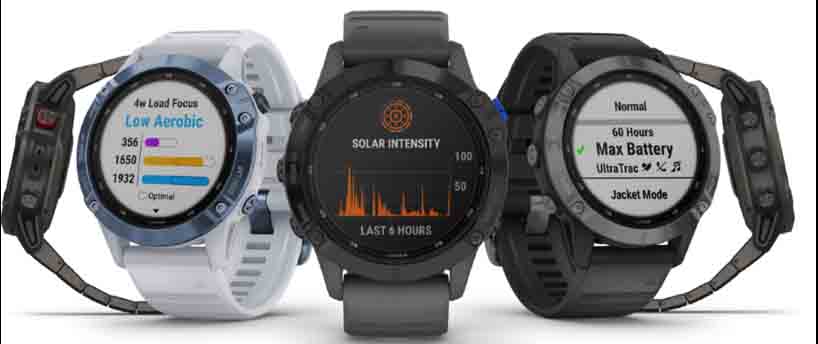 Garmin Fenix Solar Edition Smartwatches
