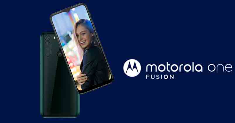 Motorola One Fusion launched specs features price Nepal availability