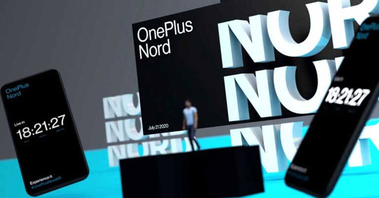 OnePlus Nord Launch Poster