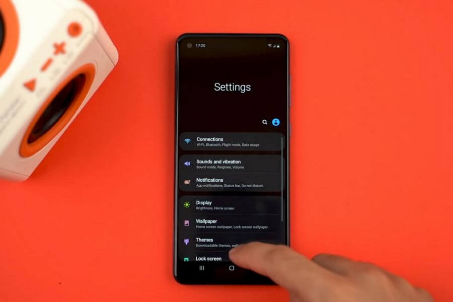 Samsung Galaxy A21s - Dark Mode