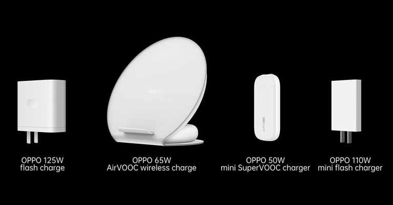 oppo charging technologies 125W