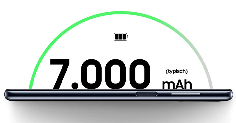 samsung galaxy m51 battery size