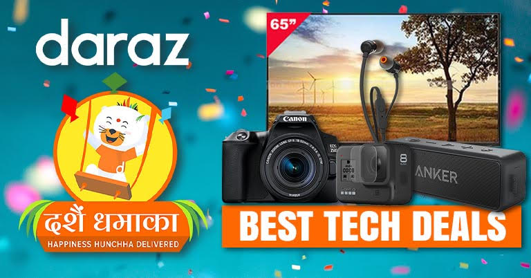 best tech deals daraz dashain dhamaka 2020