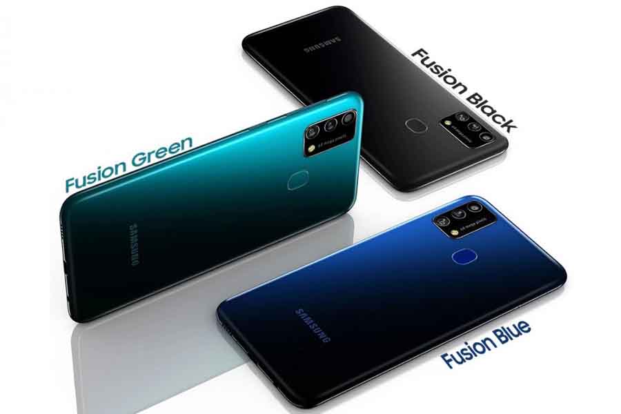 Galaxy F41 black blue green