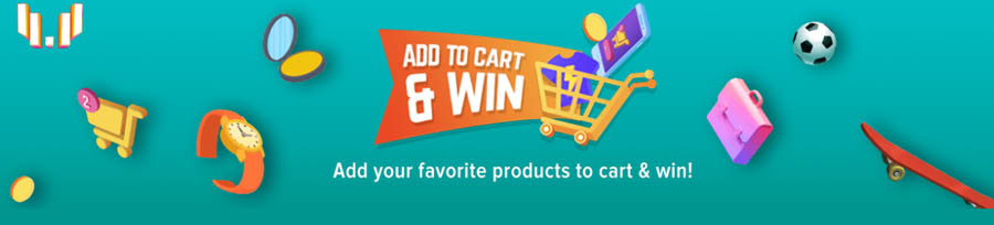 Daraz Add to cart and win contest