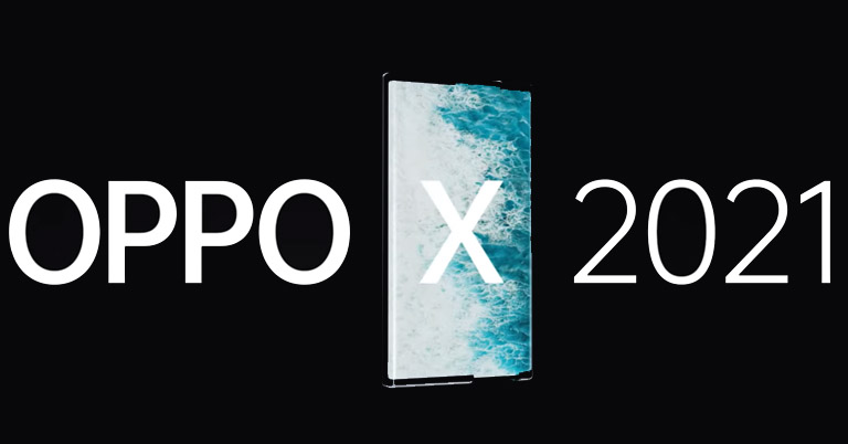 Oppo X 2021 unveiled conecpts patents technology launch availability announcement