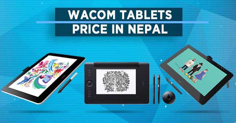 Wacom tablets price in nepal digital art drawing tablet display pen stylus