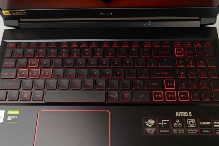 Acer Nitro 5 2020 Keyboard