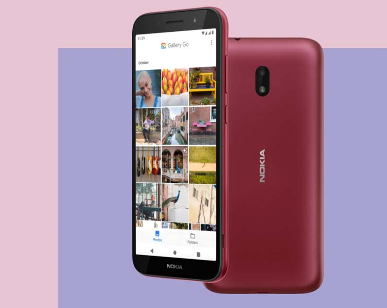 Nokia C1 Plus Design