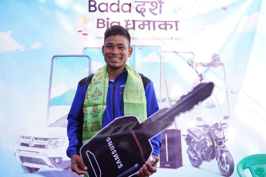 Samsung Bada Dashain Big Dhamaka 2020 Renault Duster SUV winner