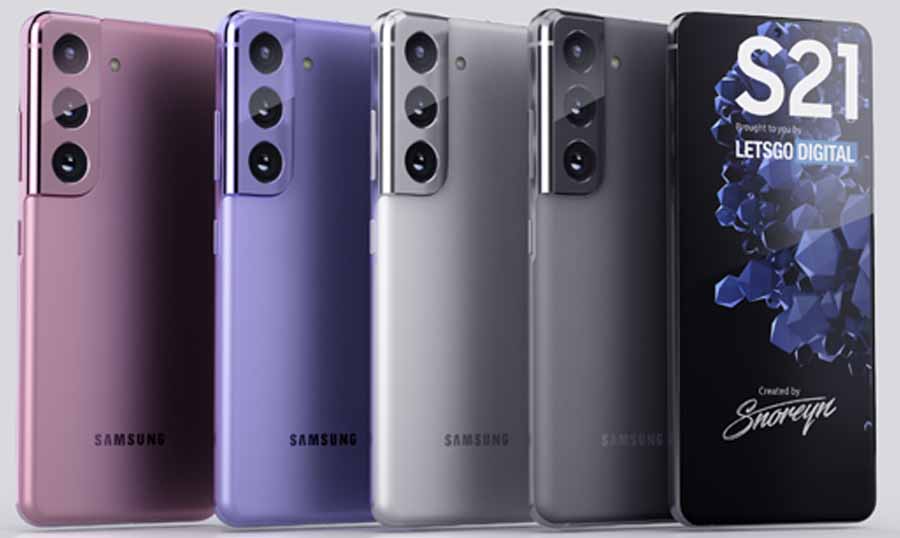 Samsung Galaxy S21 Leaked Design