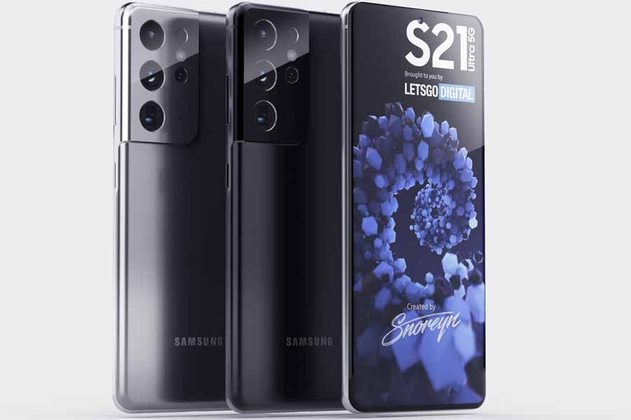Samsung Galaxy S21 Ultra 5G Leaked Design
