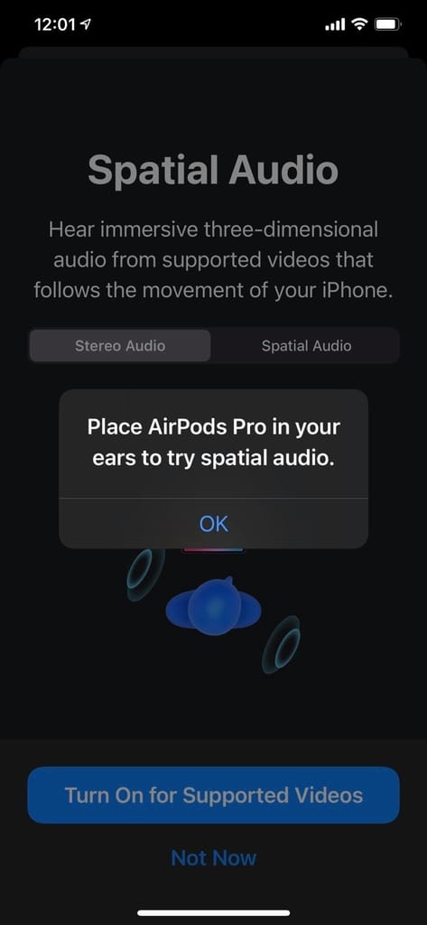 AirPods Pro - Spatial Audio