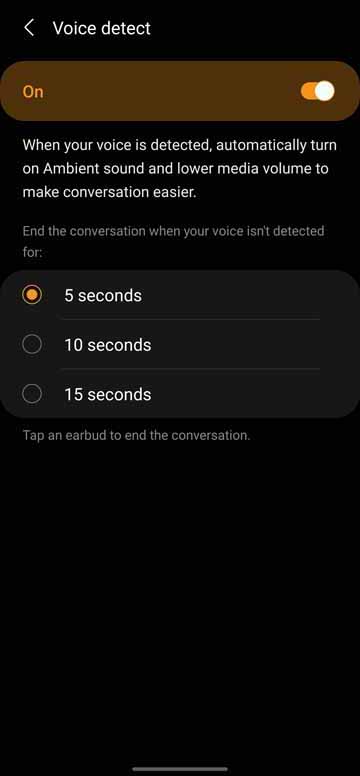 Buds Pro - Voice Detect