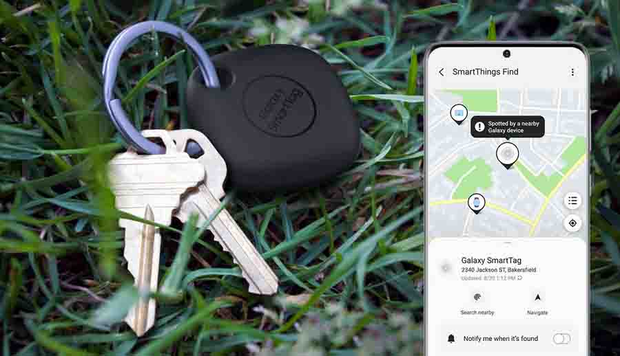 Samsung Galaxy SmartTag with SmartThing Find