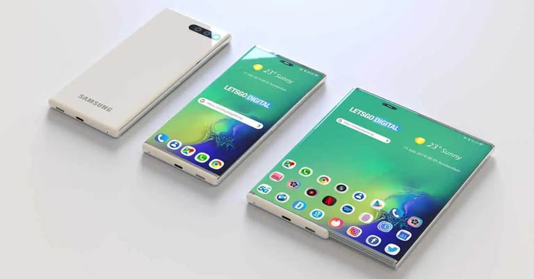 Samsung Rollable Sliding screen smartphones foldable future form factors