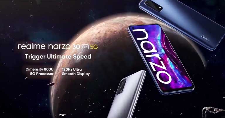 Realme Narzo 30 Pro 5G launched Price in Nepal specifications features availability
