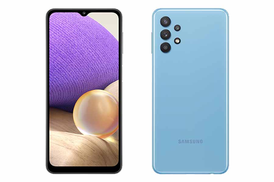 Samsung Galaxy A32 4G - Awesome Blue Design Display