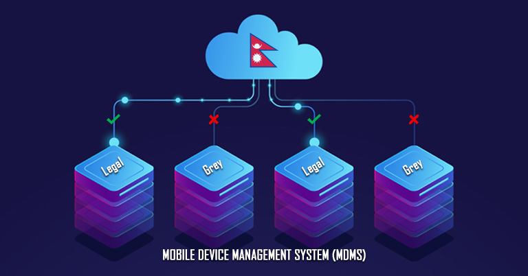 Mobile Device Management System MDMS in Nepal Grey Smartphone Imports Phone Illegal Ban IMEI Registration