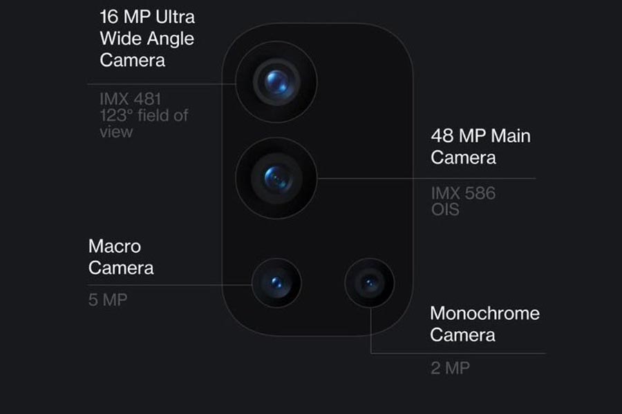 OnePlus 9R Camera setup