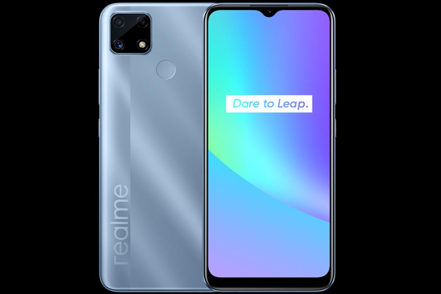 Realme C25 Design and Display