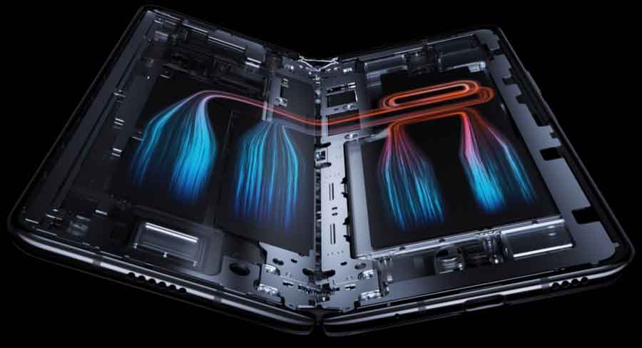 Xiaomi Mi Mix Fold Butterfly Cooling System