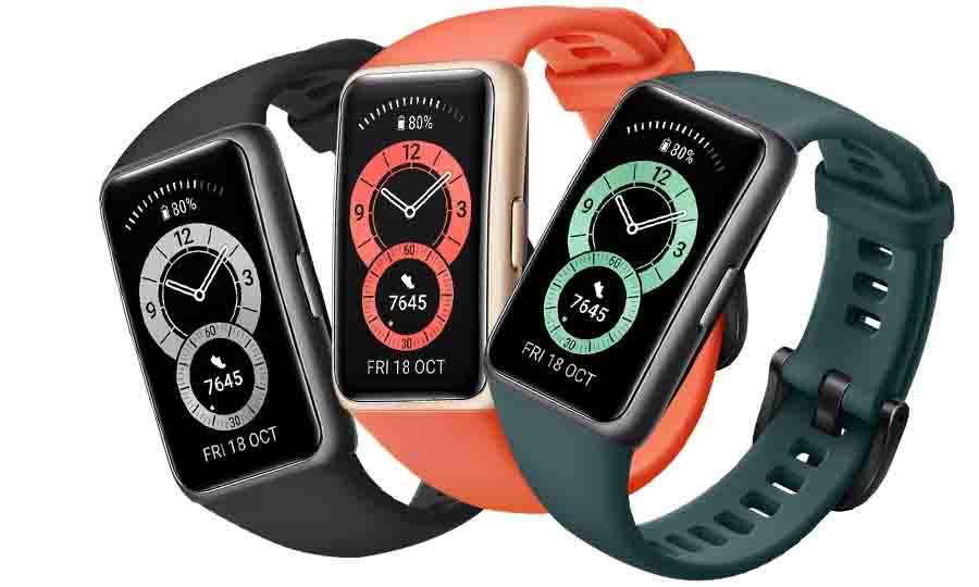 Huawei Band 6 Color Options Design Display