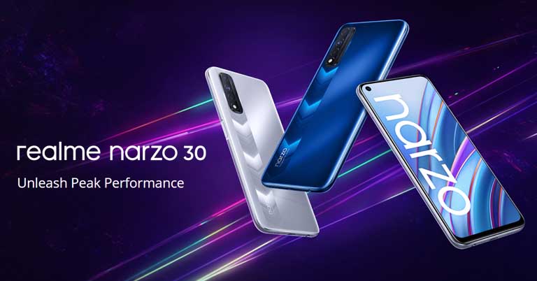 Realme Narzo 30 launched 4G Price in Nepal Specifications Features Availability