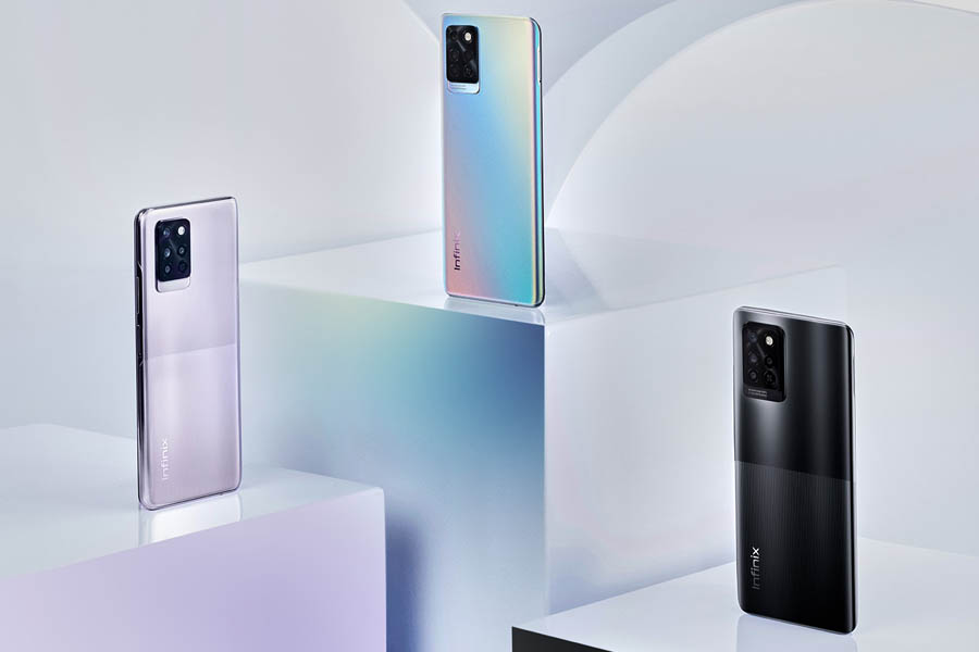Infinix Note 10 Pro NFC Design and Color Options