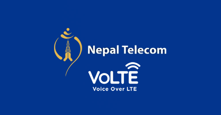 Nepal Telecom 4G VoLTE service Voice Over LTE data phone call