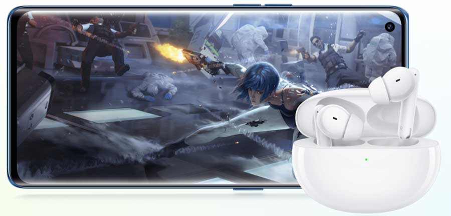 Oppo Enco Free 2 Low Latency Mode Game Bluetooth 5.2