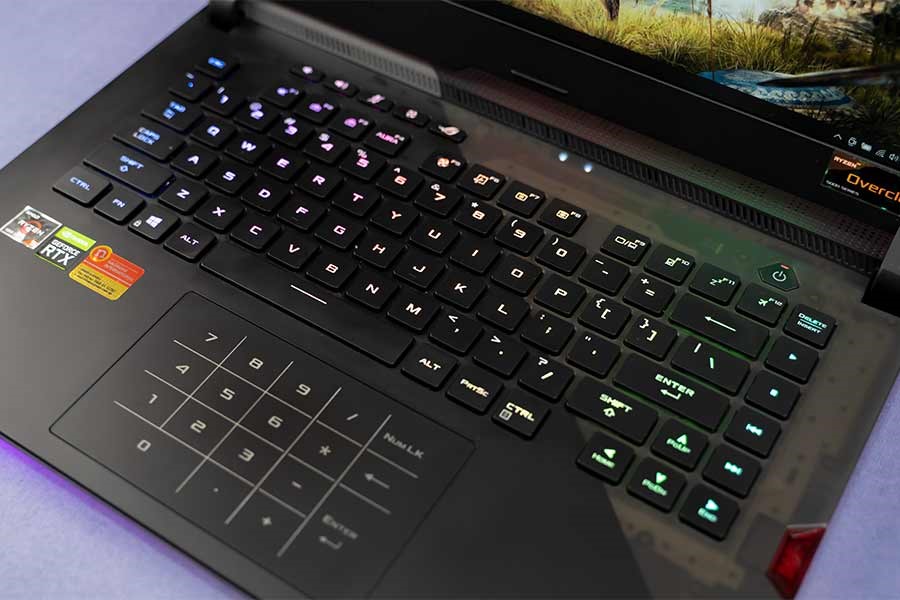 Scar 15 2021 - Keyboard
