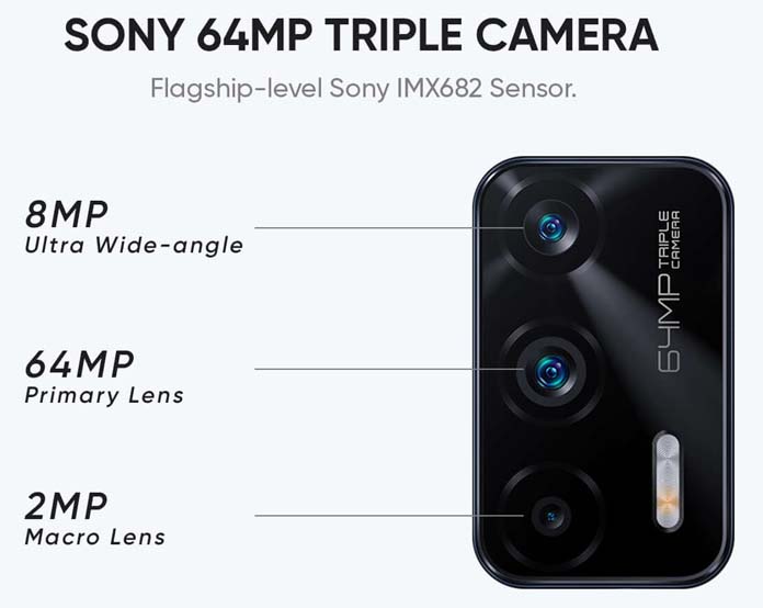 Realme X7 Max Camera Setup
