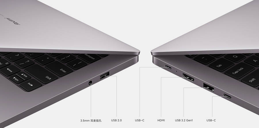 RedmiBook Pro 14 Ryzen Edition Ports
