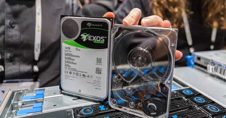 Seagate Mach.2 Exos 2X14 World's fastest HDD hard disk drive